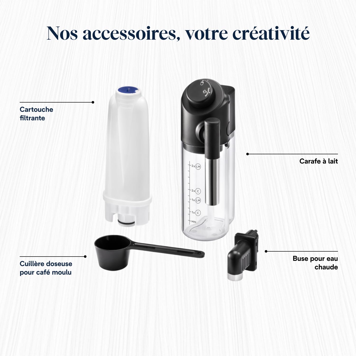 Macchivo - Magnifica Start - Perfetto, vollautomatischi Kaffeemaschine mit LatteCrema automatischem Milchschäumer, Schwarz