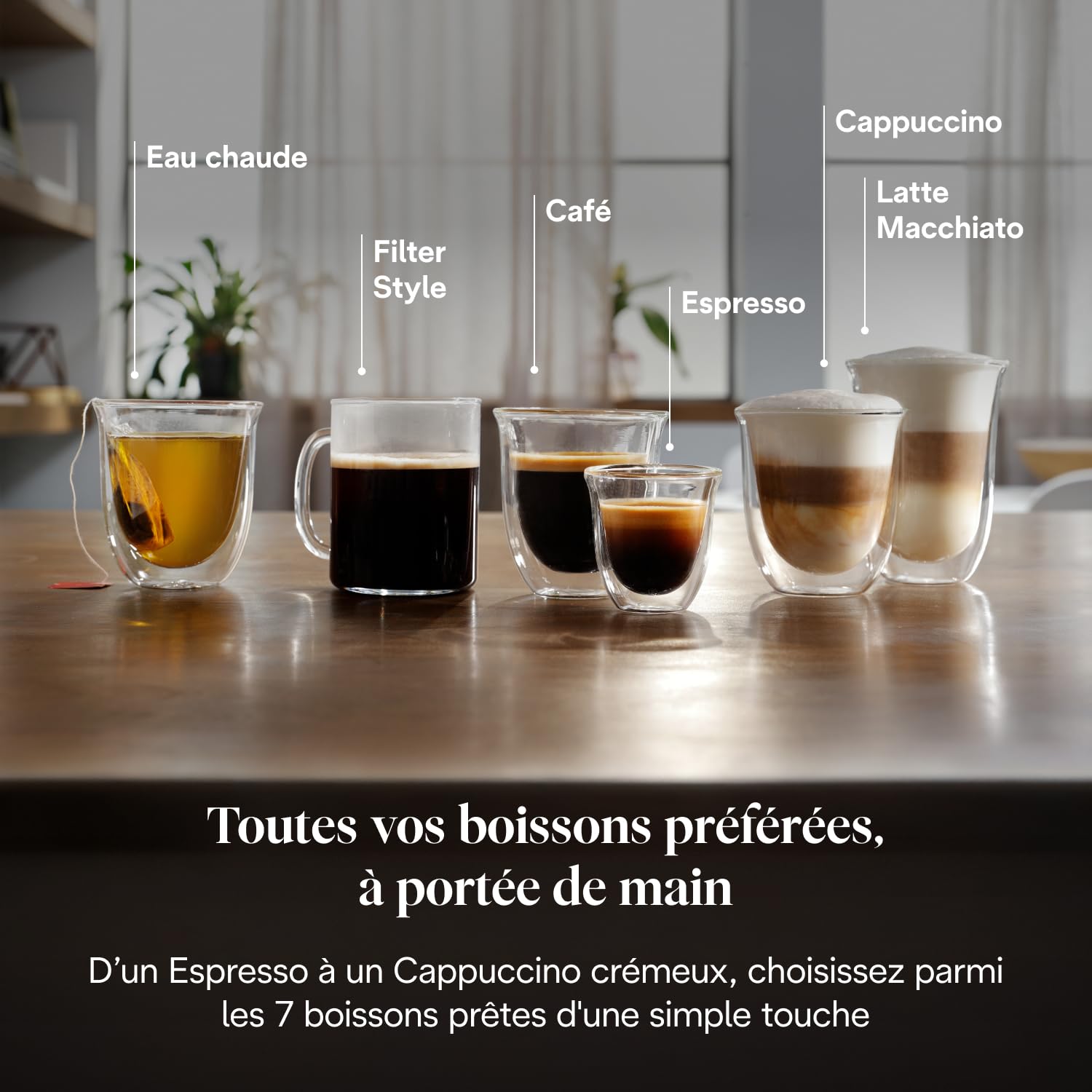 Macchivo - Magnifica Evo - Perfetto, vollautomatischi Kaffeemaschine mit LatteCrema automatischem Milchschäumer, Silber u Schwarz