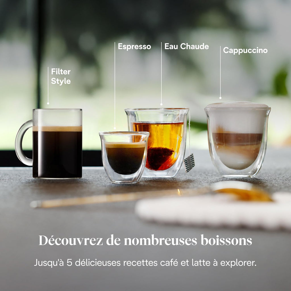 Macchivo - Magnifica Start - Perfetto, vollautomatischi Kaffeemaschine mit LatteCrema automatischem Milchschäumer, Schwarz