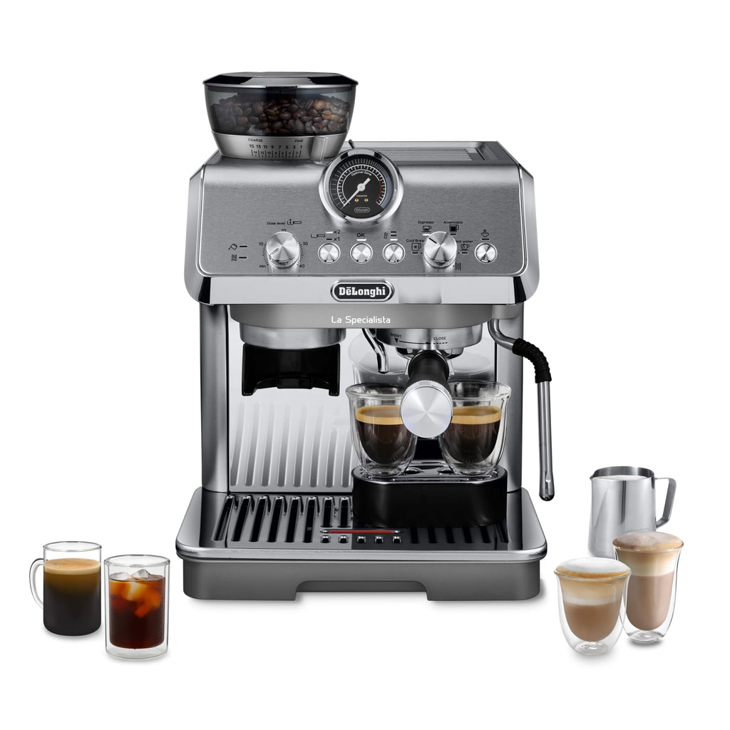Macchivo - La Specialista Arte Evo, Espresso-Maschine mit Cold Brew-Funktion, Metall